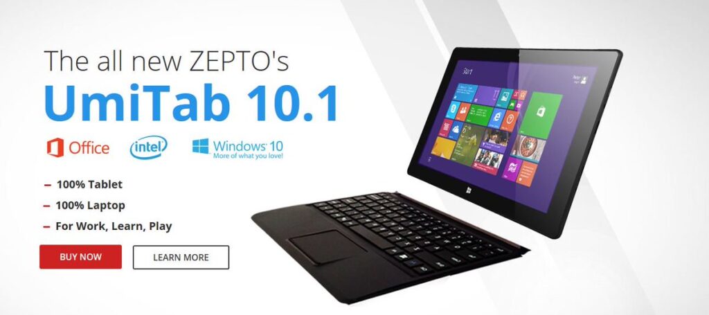 zepto umitab laptop