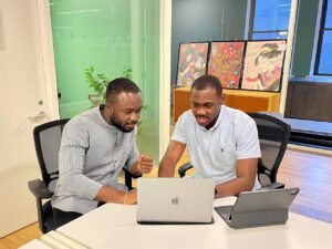 Kofi Genfi and Nii Osae Osae Dade co-founders at Mazzuma