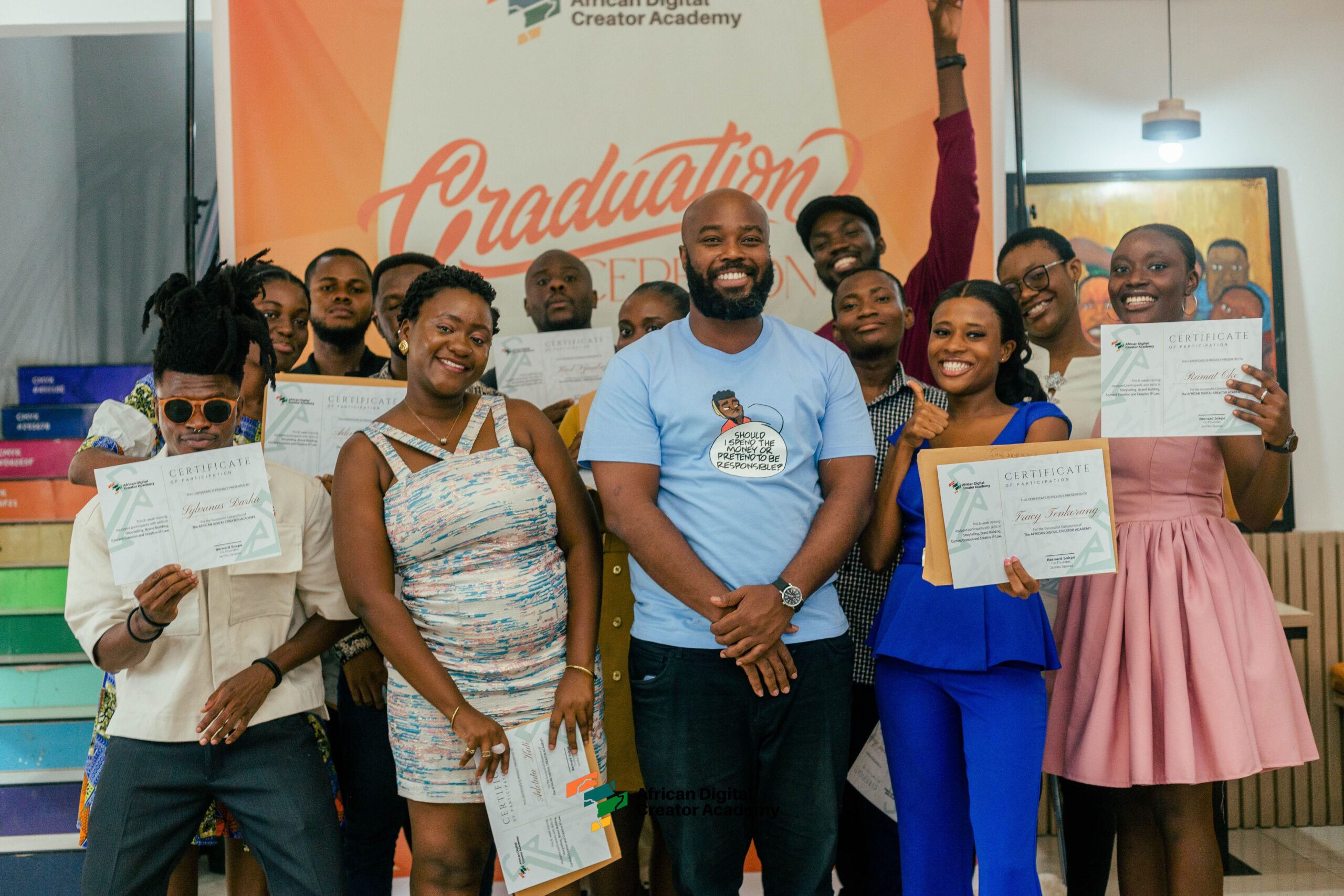 Jambo Spaces' African Digital Creator Academy Graduates